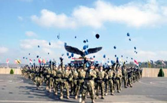 Satgas Konga XXIII-F/UNIFIL Kibarkan Merah Putih di Lebanon
