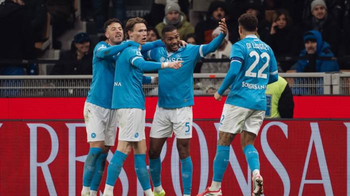 Scott McTominay cetk gol ke gawang Inter Milan