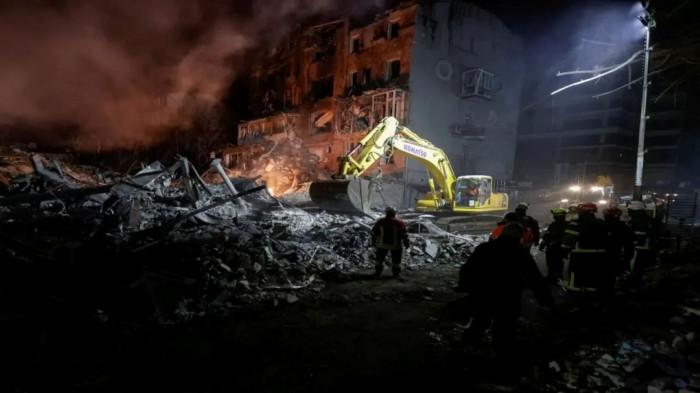 Serangan Rudal Rusia ke Kharkiv Ukraina
