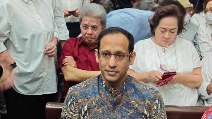 SIDANG VONIS NADIEM - Sidang putusan perkara dugaan korupsi pengadaan laptop Chromebook dan Chrome Device Management terdakwa eks Mendikbudristek Nadiem Makarim di Pengadilan Tindak Pidana Korupsi Jakarta Pusat, Selasa (30/6/2026).