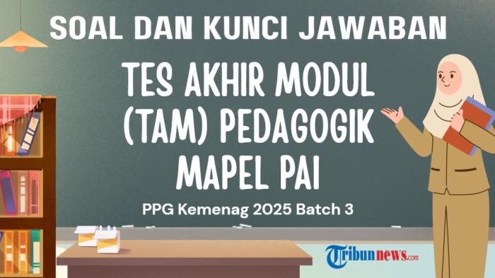 Soal dan jawaban TAM pedagogik bahasa Arab PPG 2025