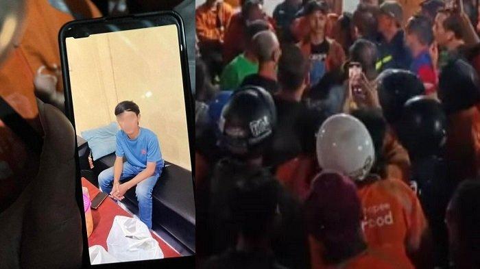 SOSOK MAS PELAYARAN - Sosok T yang mengaku pelayaran diduga menganiaya driver Shopee Food dan kekasihnya di Godean Yogyakarta