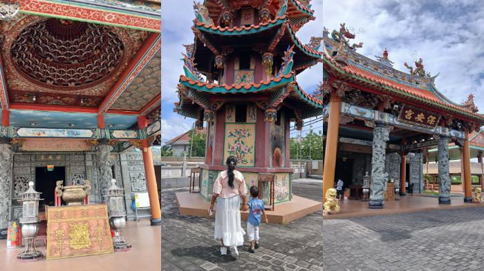 Suasana Vihara di Bali