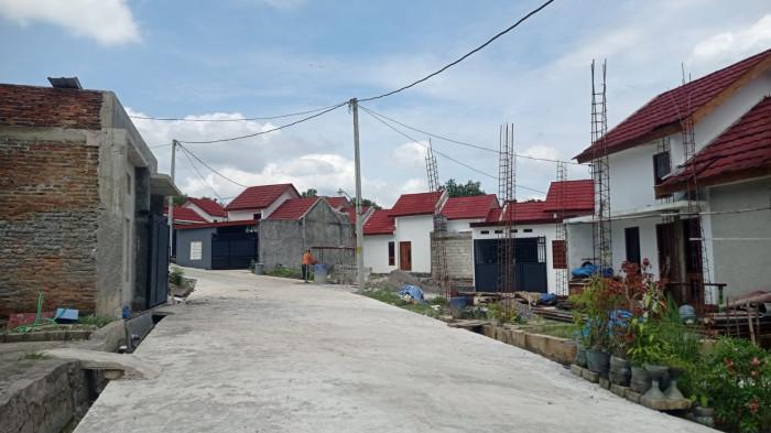 CENGKLIK PERMAI - Suasana rumah subsidi KPR BTN di Perumahan Cengklik Permai, Desa Ngargorejo, Kecamatan Ngemplak, Kabupaten Boyolali. Difoto pada Kamis (19/2/2026).