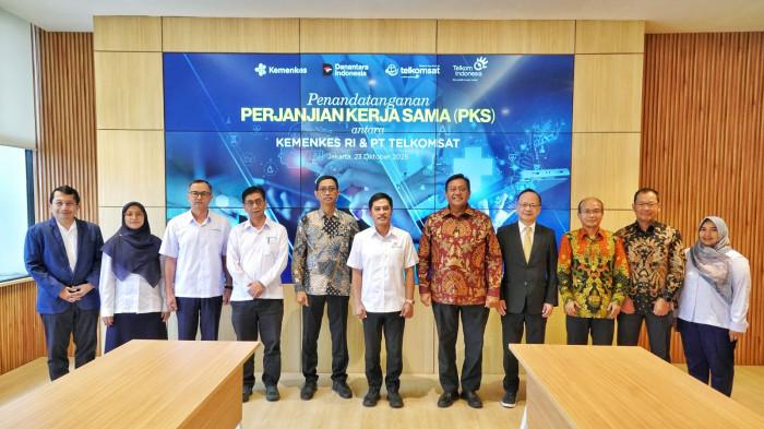 Telkomsat & Kemenkes Kolaborasi Dorong Pemerataan Layanan Kesehatan lewat AI Telehealth Gateway