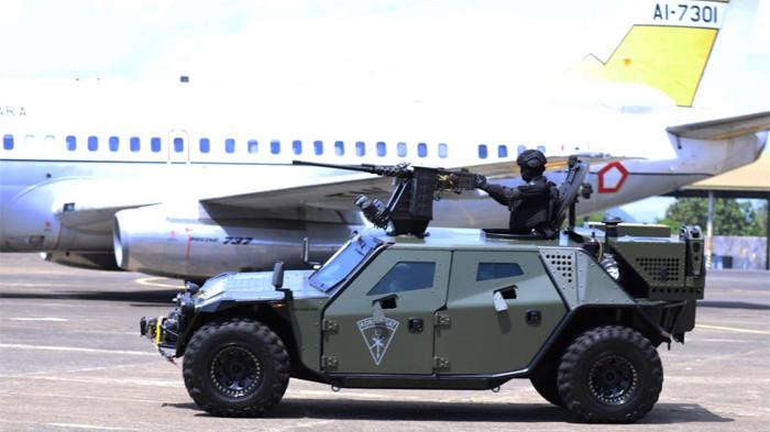 LATIHAN FORCE DOWN - Lanud Sultan Hasanuddin menggelar latihan penanganan pasca force down di Apron Base Ops Lanud Sultan Hasanuddin, Senin (25/5/2026).