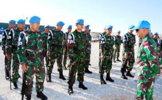 Satgas POM TNI Siap Berangkat ke Lebanon