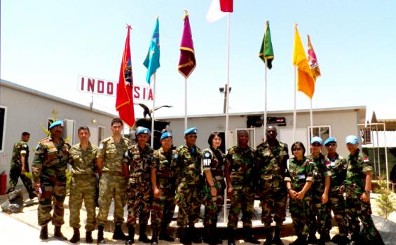 Satgam POM TNI Siap Jadi Duta Bangsa di Lebanon