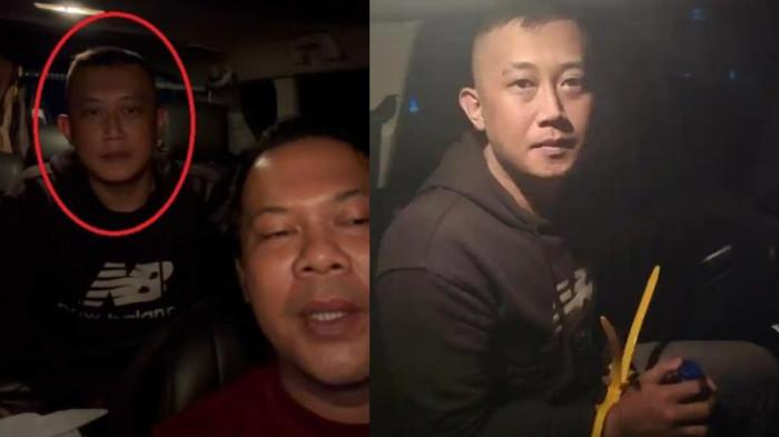 PENYEKAPATAN - Tampang Taufik Hidayat, pelaku penyekapan dan penganiayaan berat terhadap wanita berinisial YTR saat ditangkap polisi di wilayah Kecamatan Majalaya, Kabupaten Bandung, Jawa Barat, Selasa (23/6/2026) malam.