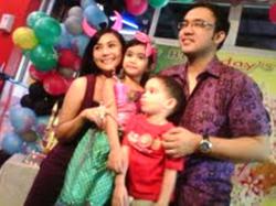 Tessa Kaunang Tak Bisa Diganggu Saat Bersama Anak