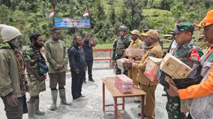 Tim Tanggap Banjir di Kab Nduga Papua