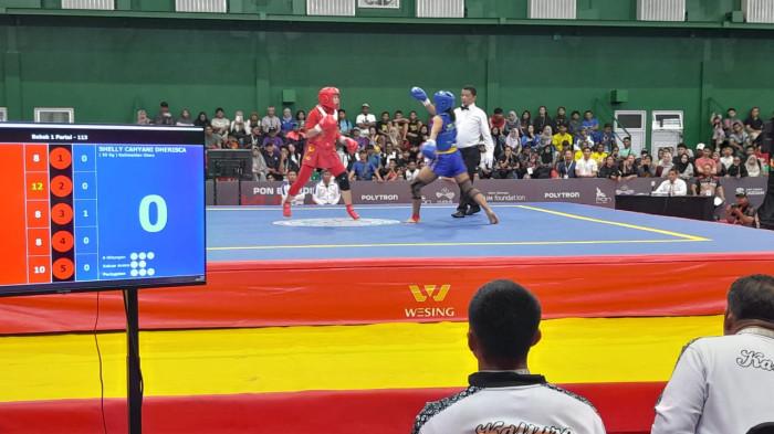 Jatim Juara Umum Cabor Wushu PON Beladiri 2025, Tiga Daerah Buat Kejutan di Sanda