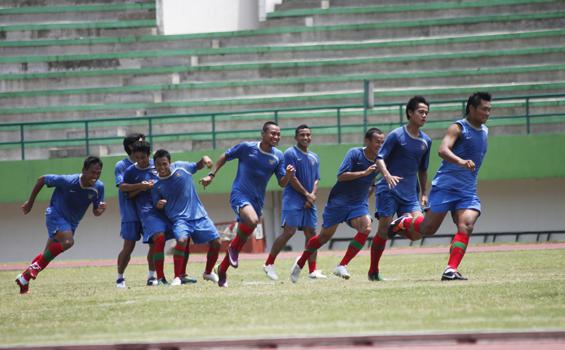 26 Pemain Timnas Digenjot Latihan di Solo