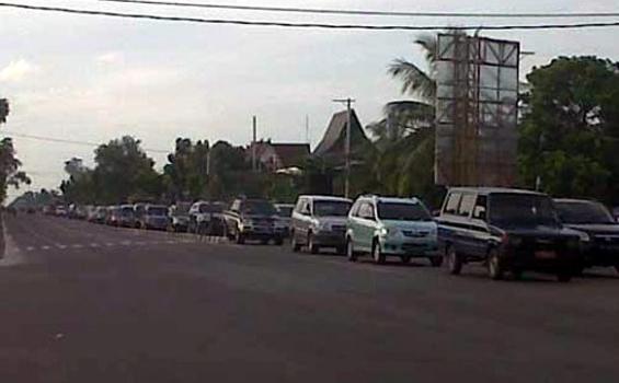 Trans Kalimantan Mulai Dipadati Pemudik