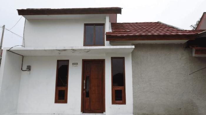 Unit rumah KPR yang dibiayai BTN di Perumahan Griya Cengklik Permai, Boyolali, Jawa Tengah, Minggu (15/2/2026). Program pembiayaan perumahan ini memudahkan masyarakat, termasuk generasi muda, memiliki hunian dengan skema cicilan terjangkau.