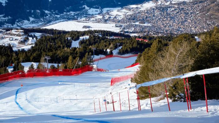 Venue Olimpiade Musim Dingin 2026, Bormio, Italia. - Viral pernyataan aneh atlet norwegia setelah memenangkan medali di olimpiade musim dingin 2026