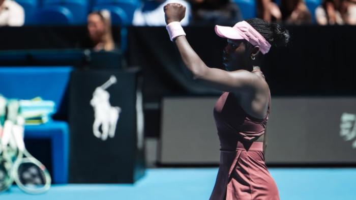 VICTORIA MBOKO - Petenis asal Kanada, Victoria Mboko, saat bertanding dalam turnamen Grand Slam Australia Open 2026 di Melbourne Park, Australia, pada 18 Januari sampai 1 Februari 2026. (Foto: Instagram @vickymboko)