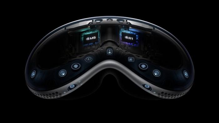 PERANGKAT BARU APPLE - Vision Pro dengan chip M5 resmi diperkenalkan Apple.