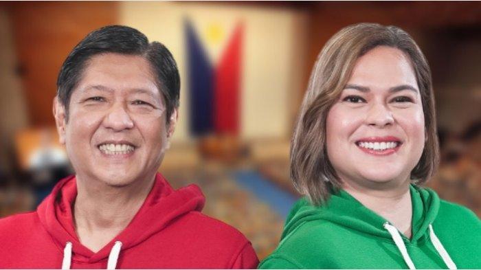 Wakil Presiden Sara Duterte b bersama Presiden Ferdinand