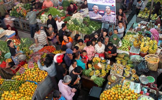 Pedagang Pasar Gede Kenduri Bagi Jokowi-Ahok