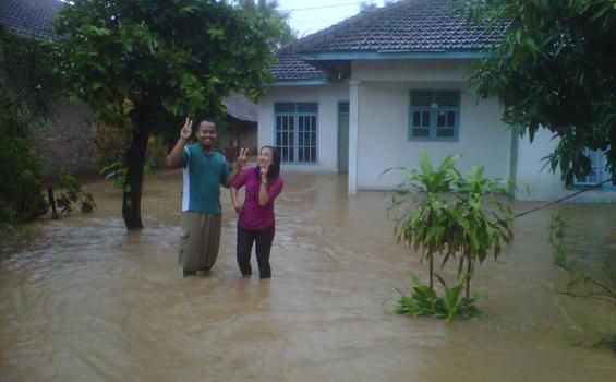 Pringsewu Hujan, Wates Terendam Lagi Hingga ke Jalinbar