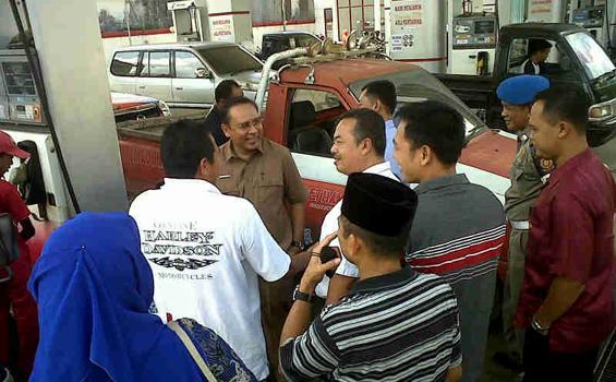 Wawali Samarinda Sidak ke SPBU