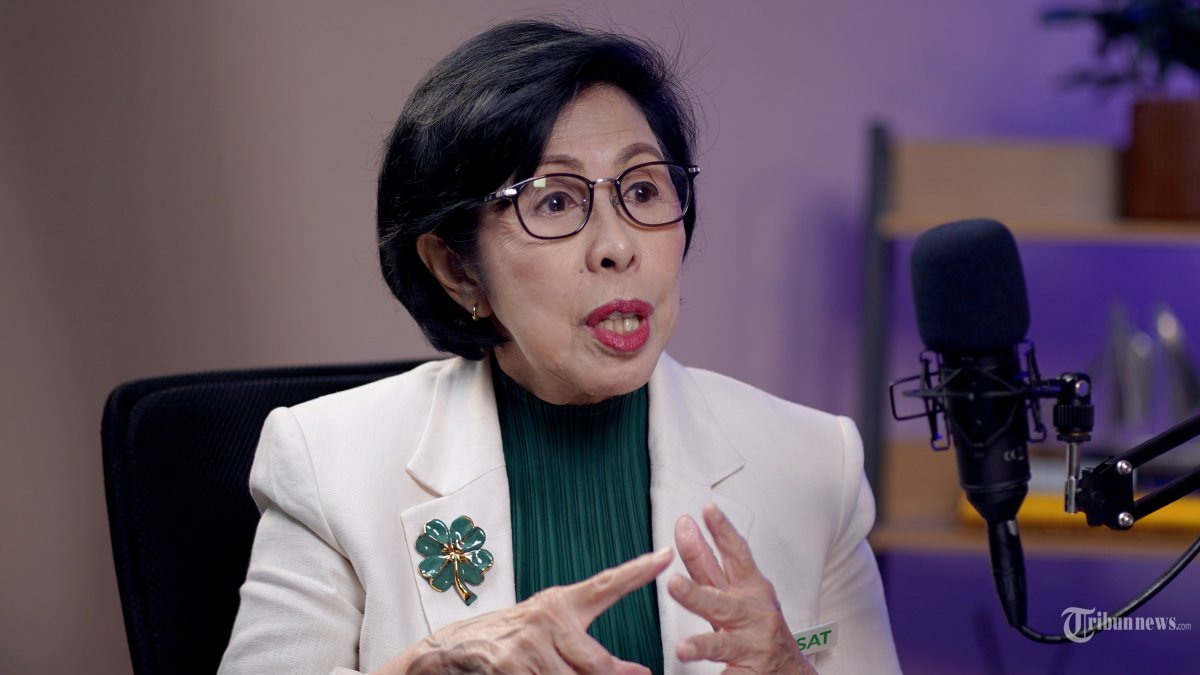 PENYAKIT TUBERKULOSIS - Ketua Umum Perkumpulan Pemberantasan Tuberkulosis Indonesia (PPTI), Ir. Yani Yuhani Panigoro, MM, saat podcast di Studio Tribunnews, Jakarta, Rabu (20/5/2026). Dia mengungkap perjuangan para kader TBC yang rela bergerak dari rumah ke rumah demi memastikan pasien minum obat selama 6 bulan tanpa putus. TRIBUNNEWS/LUTFI AKHMAL