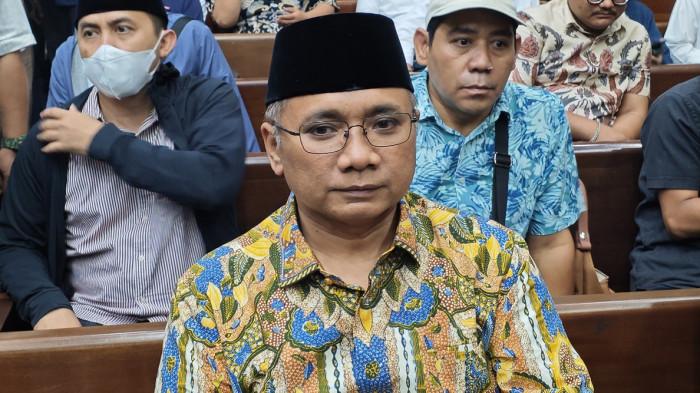 KORUPSI KUOTA HAJI - Terdakwa mantan Menteri Agama (Menag) Yaqut Cholil Qoumas di Pengadilan Tipikor Jakarta, Kamis (10/9/2026). Saksi sebut Yaqut pembuat kebijakan pembagian kuota tambahan haji 50:50.