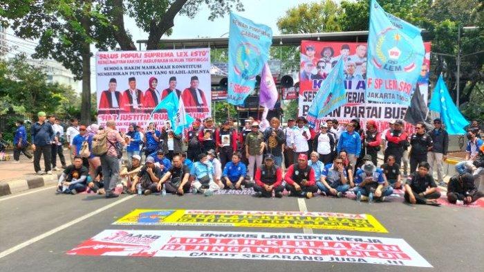 Aliansi Buruh Turun ke Jalan, Aksi Awal Sambut Putusan MK Soal Ciptaker