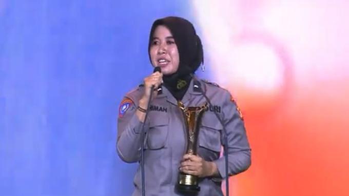 Profil Aipda Rohimah, Polwan Peraih Hoegeng Award 2022, Inisiasi Gerakan Seribu Koin