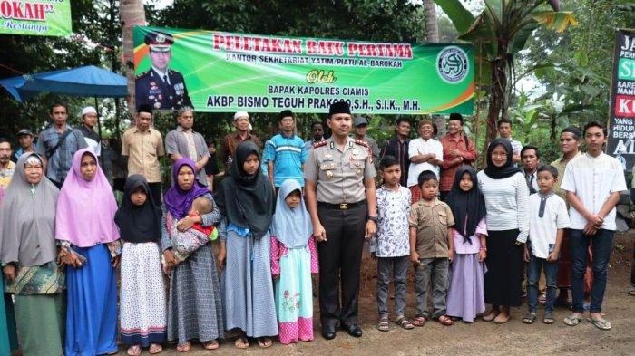 Kisah Aiptu Agus Hendra, Anggota Polres Ciamis Nyambi Asuh Anak Yatim Piatu