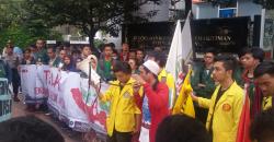 Pengunjuk Rasa di Depan Kantor Luhut Bubar