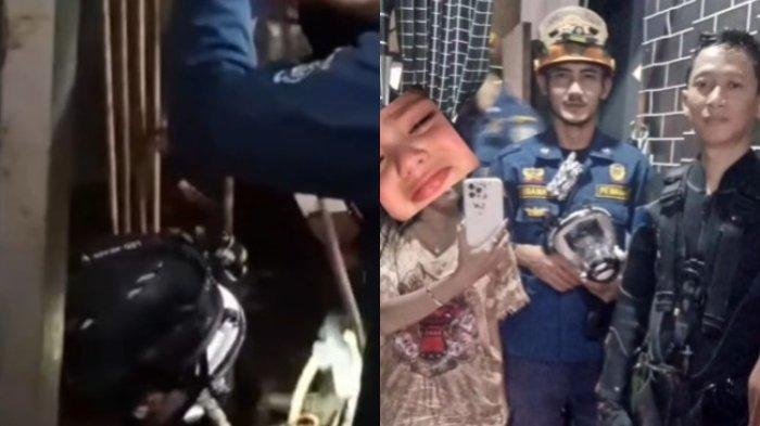 Viral Petugas Damkar Rela Masuk Sumur Sedalam 12 Meter demi Cari iPhone 14 Warga yang Tercebur