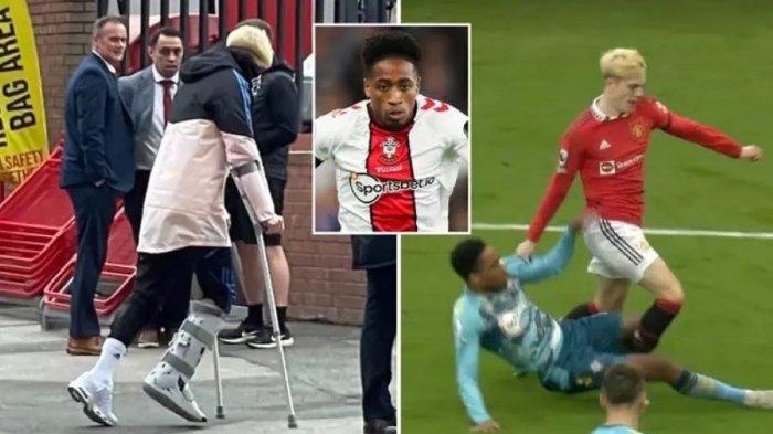 Alejandro Garnacho Anggap Bagian Dari Sepakbola Cederanya Hasil Tekel Keras Kyle Walker-Peters