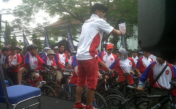 Gowes Alfamart Tribun