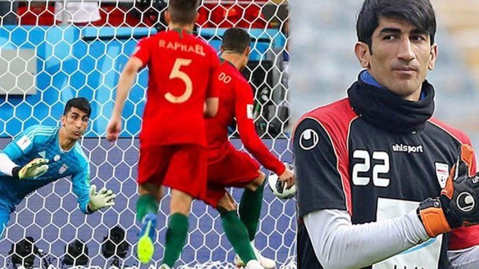 Kisah Kiper Iran yang Bikin Ronaldo Kesal, Rela Kerja Apapun Hingga Tidur di Emperan