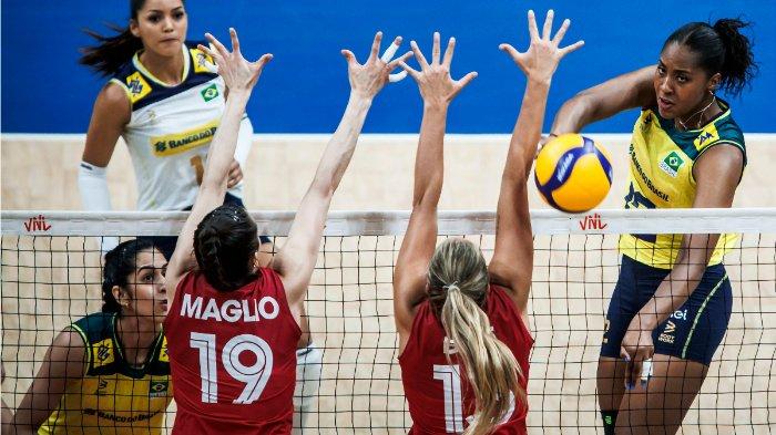 Rekap Hasil VNL 2024 Putri: Tuan Rumah Digdaya, Bekuk Kanada yang Nyaris Comeback dengan Skor 3-1