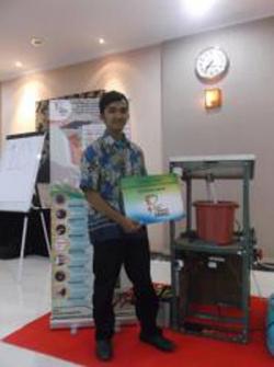 Penyiram Ladang Sayur Otomatis Antar Anang Raih GS Astra Power Of Innovation Award 2014