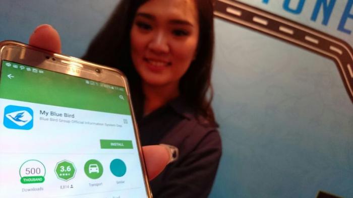 Aplikasi Terbaru Taksi Blue Bird Mirip-mirip GrabCar dan Uber