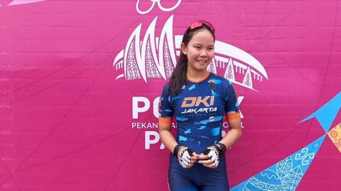 Atlet Sepatu Roda DKI Jakarta Naura Rahmadija Raih Emas di Nomor Marathon 42 KM