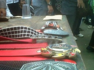 Massa Anti-Susno Demo di Halaman PN Jakarta Selatan