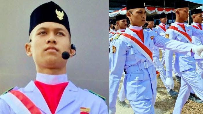 ayah anggota paskibra meninggal
