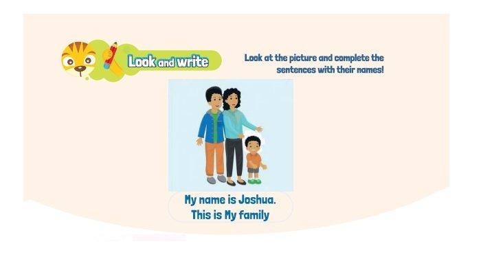 Kunci Jawaban Bahasa Inggris Kurikulum Merdeka Kelas 2 SD Halaman 70, Unit 6: This is My Family