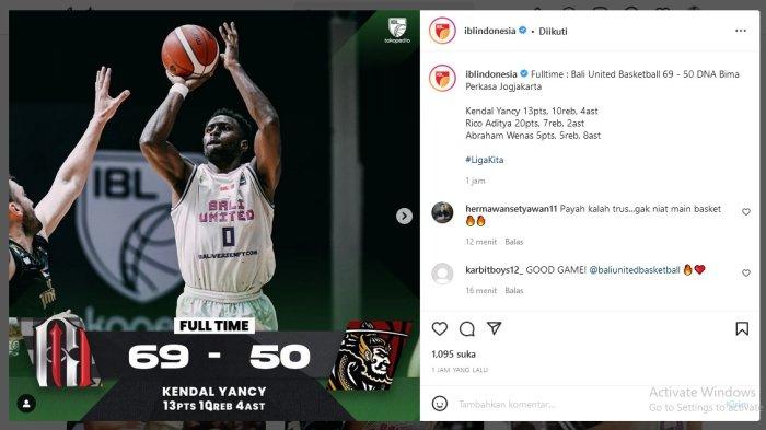 IBL 2022: Bali United Akhiri Seri 1 dengan Kemenangan, Bima Perkasa di Papan Bawah Klasemen