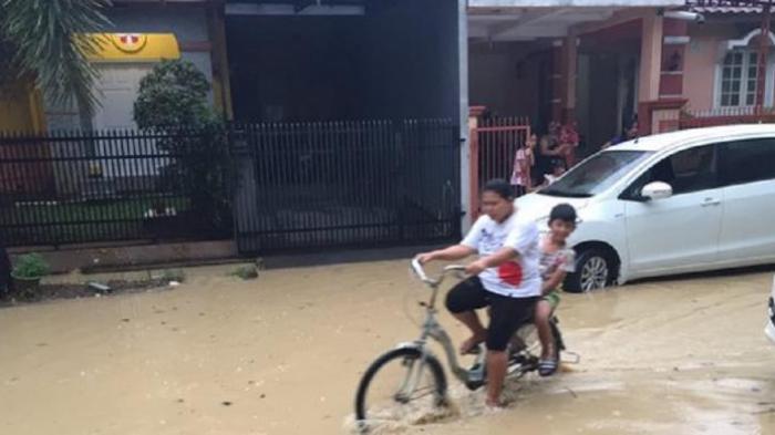 Perumahan Elite Tropikana Residences Jababeka Tak Luput Diterjang Banjir