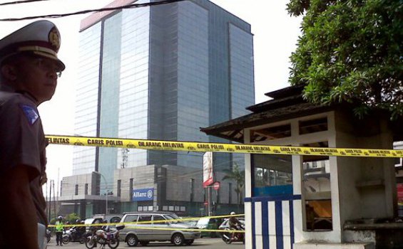 Tim Gegana Polda Jabar Tiba di Lokasi Diduga Bom