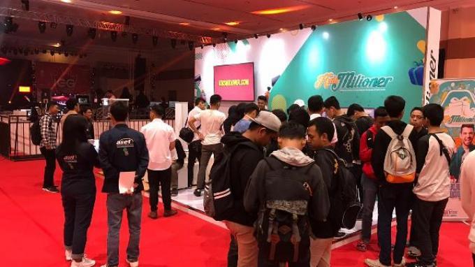 Kuismilioner Ramaikan Indonesia e-Sports Games 2019 di JCC