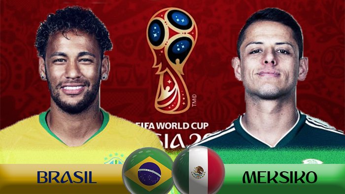 Preview Brasil vs Meksiko - Langkah Awal Neymar Cs Hapus Pahitnya Piala Dunia 2014 Lalu