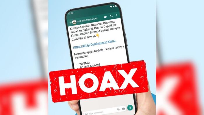 Waspada Modus Penipuan, BRI Ingatkan Bahaya Klik Tautan Palsu