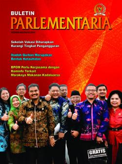 Buletin Parlementaria Nomor 925/III/IX/2016